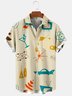 Short Sleeve Car Vintage Shirt ＆ Blouse